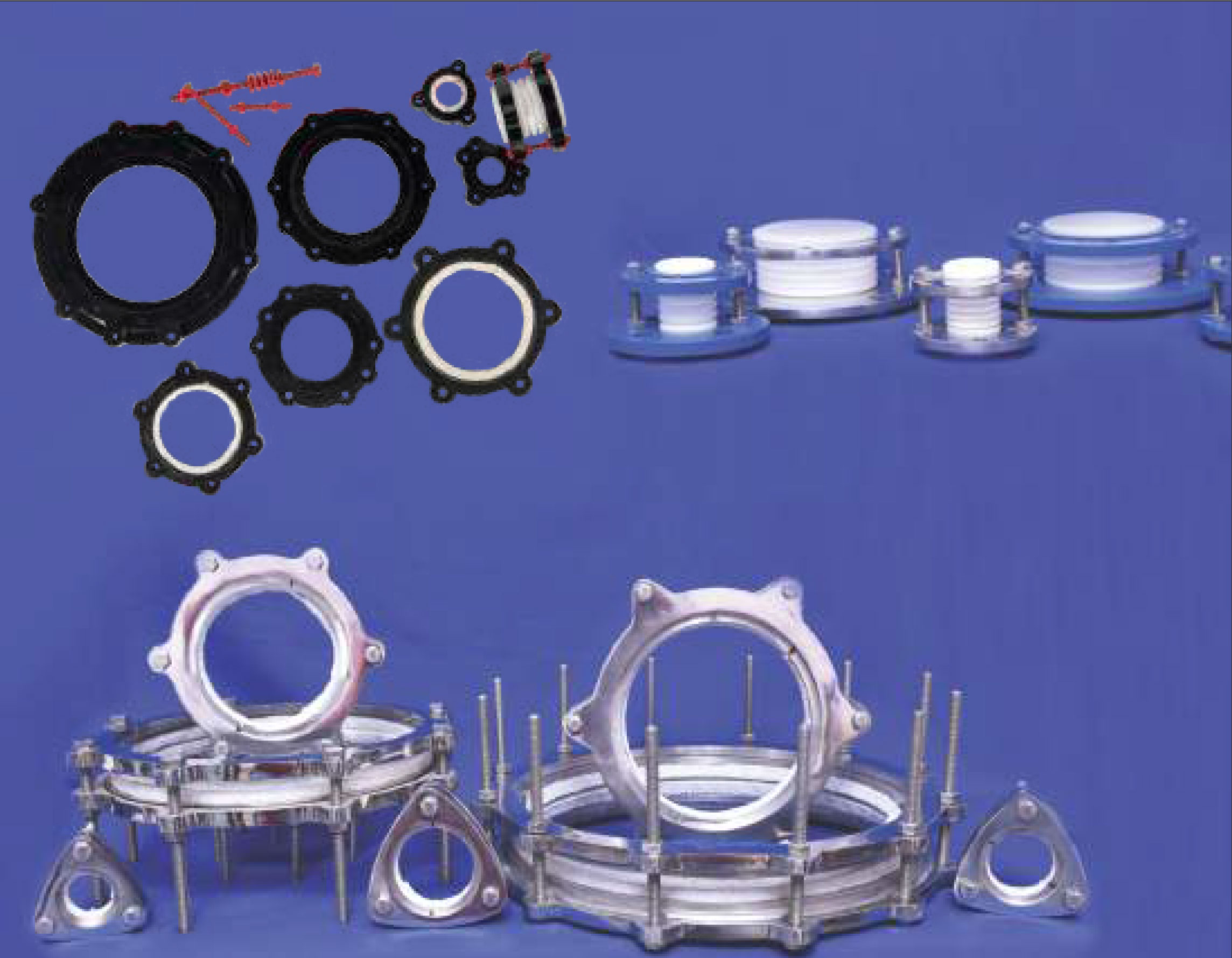Buy Couplings and Backing Flange, Couplings and Backing Flange price,  Quick Release Couplings, Inserts,PTFE O Ring With Locking Collar, PTFE Bellows Glass To Glass, Complete Couplings, Bellow Flanges, Adaptor Bellow Flanges, Adaptor Backing Flanges, Backing Flanges, manufacturing company, industry, equipments, Distributors, Dealers, Wholesalers, Manufacturers, in canada, Goel Scientific Glass Works Ltd, Canada